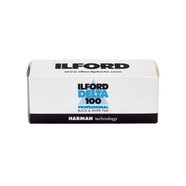 Ilford Delta 100 Professional 120 Roll Film, black and white