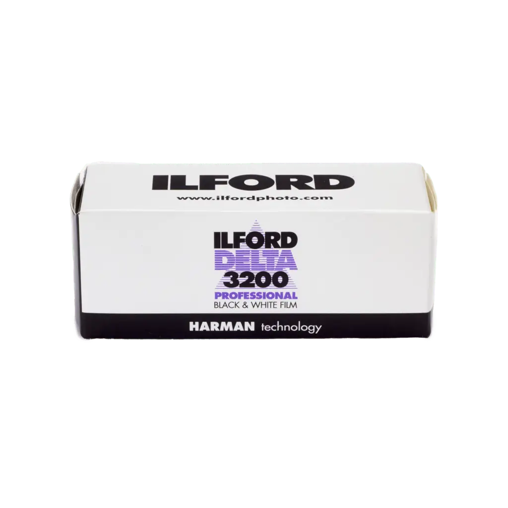 ILFORD Delta 3200 Professional 120 Black & White Film — Single Roll