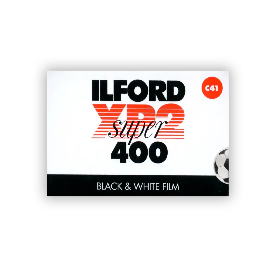 ILFORD XP2 Super 400 35mm Black & White Film (C-41) — 36 Exposures