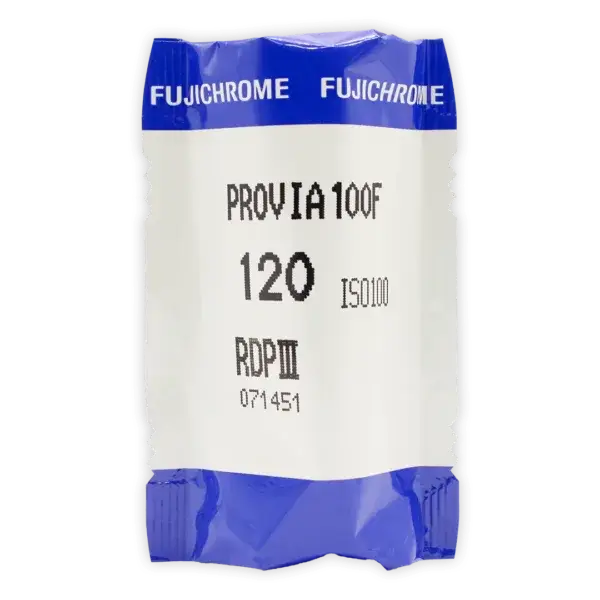 Fujifilm Provia RDP III 120 medium format roll film