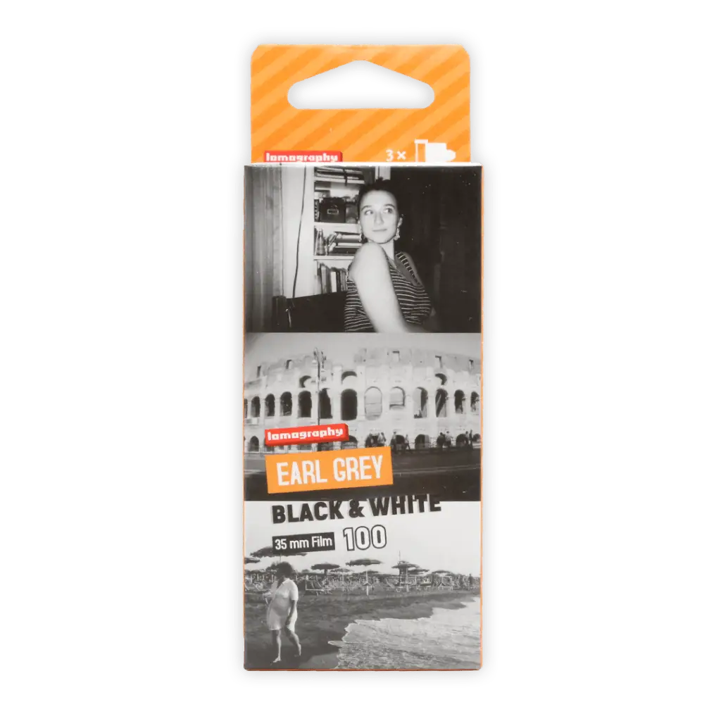 Lomography Earl Grey 100 35mm Black & White Film — 3 Rolls