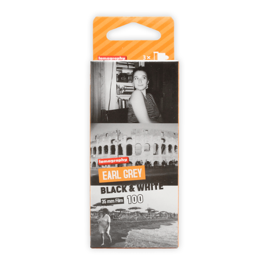 Lomography Earl Grey B&W 35 mm ISO 100 Pack of 3