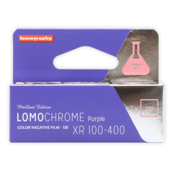 LomoChrome Purple 120 Film - Craft eye-popping portraits and luscious landscapes with its unique formula and extraordinary effects.