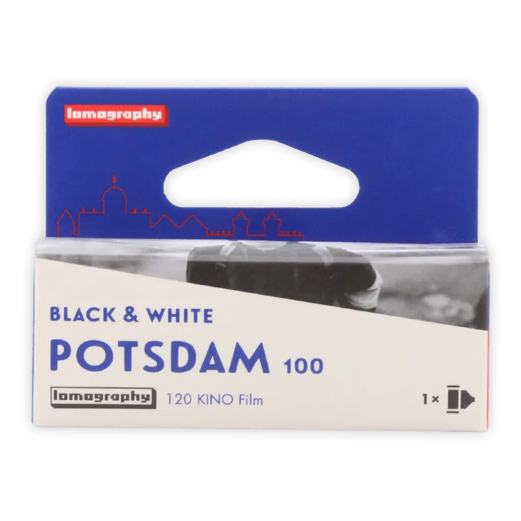 Lomography Potsdam Kino 100 120 Black & White Film — Single Roll