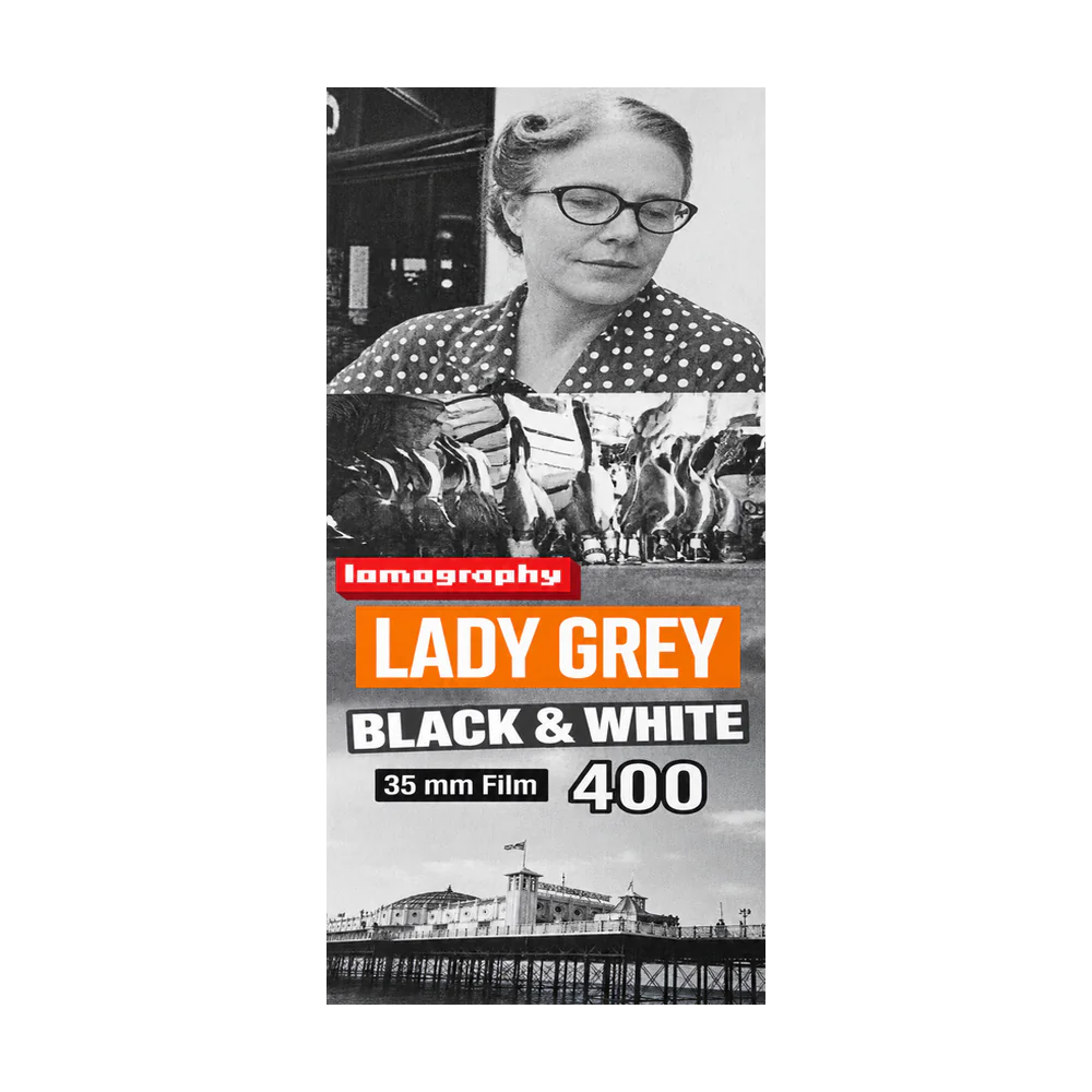 Lomography Lady Grey 400 35mm Black & White Film — 3 Rolls