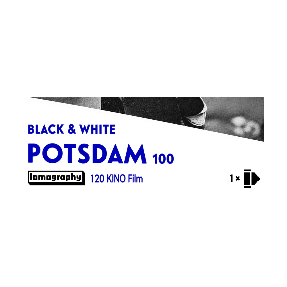 Lomography Potsdam Kino 100 120 Black & White Film — Single Roll