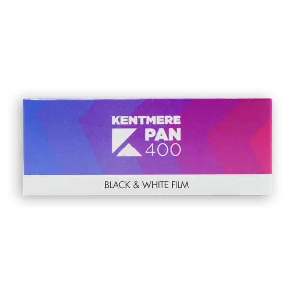 Kentmere Pan 400 120 medium format b&w roll film