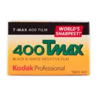 Kodak 400 Tmax b&w 35mm film 36exp