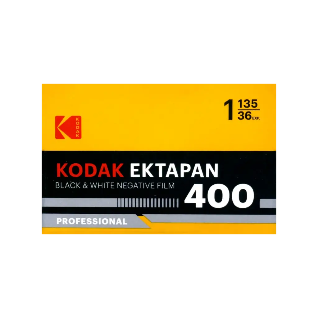 Kodak Ektapan 400 35mm Black & White Film — 36 Exposures