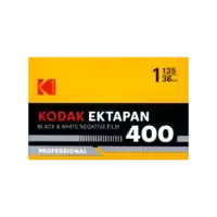 Kodak Ektapan 400 35mm black & white film — box front