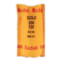 Kodak Professional Gold 200 120 medium format roll film
