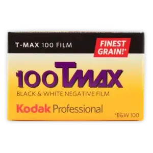 Kodak Professional T-Max 100 35mm Black & White Film — 36 Exposures