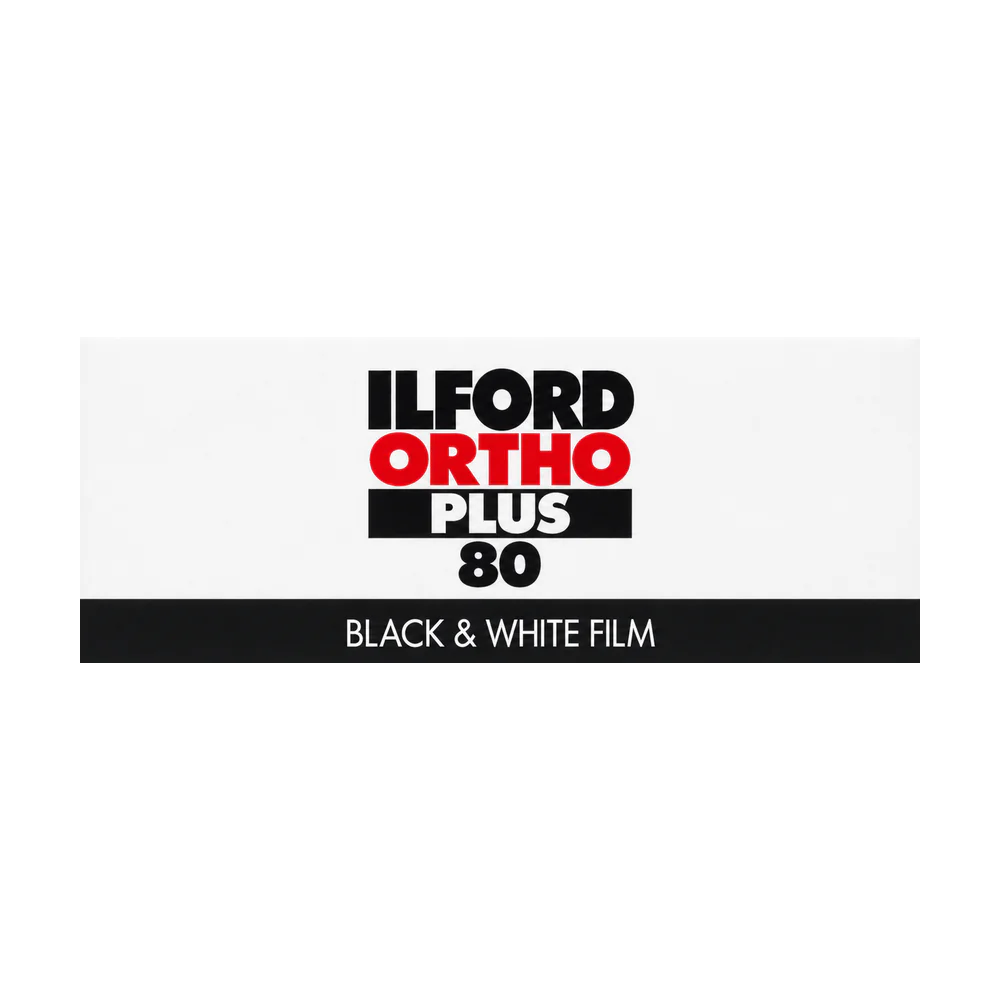ILFORD Ortho Plus 80 120 Black & White Film — Single Roll