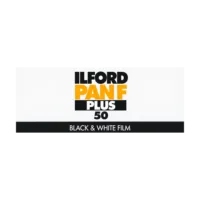 ILFORD Pan F Plus 50 120 Black & White Film — Single Roll