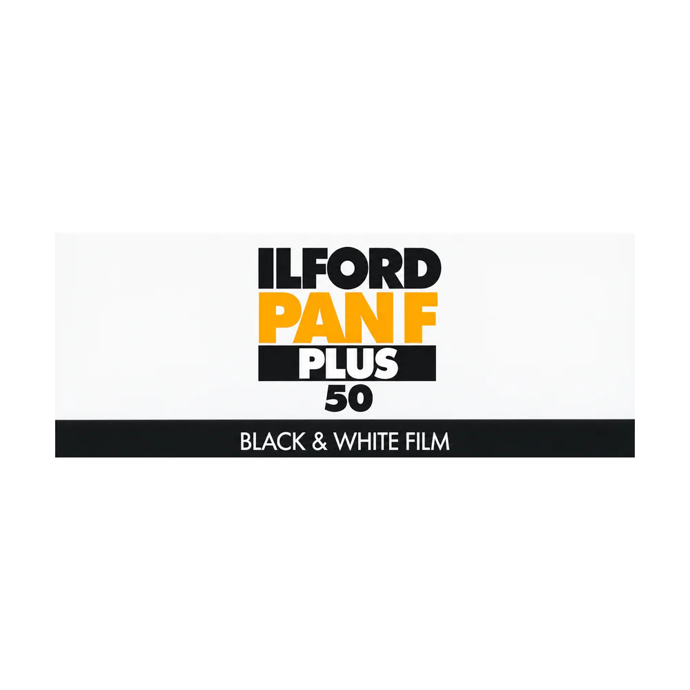ILFORD Pan F Plus 50 120 Black & White Film — Single Roll