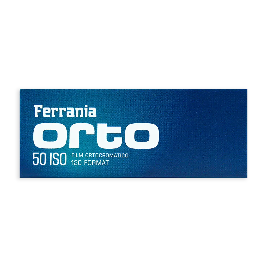 Ferrania Orto iso50 b&w 120 film
