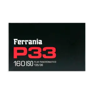 Ferrania P33 160 35mm Black & White Film — 36 Exposures