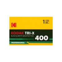 Kodak Professional Tri-X 400 35mm black & white film — box front