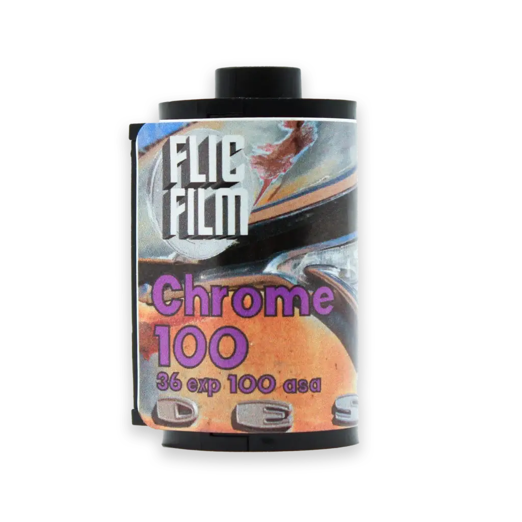 Flic Film Chrome 100 color reversal positive 35mm 36exp film