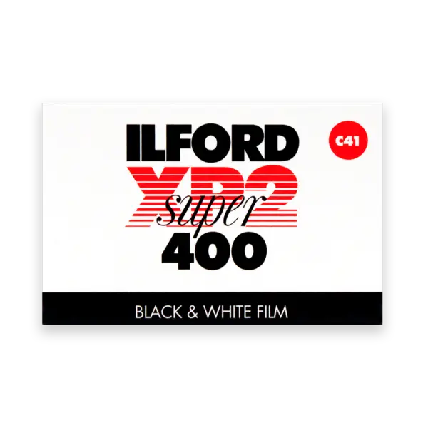 ilford xp2 400 iso b&w 35mm 36exp film