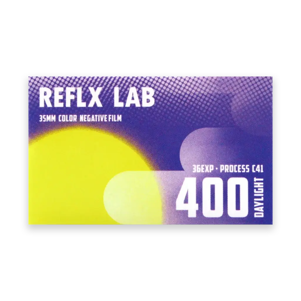 Reflx Lab 400 daylight 35mm color film 36exp