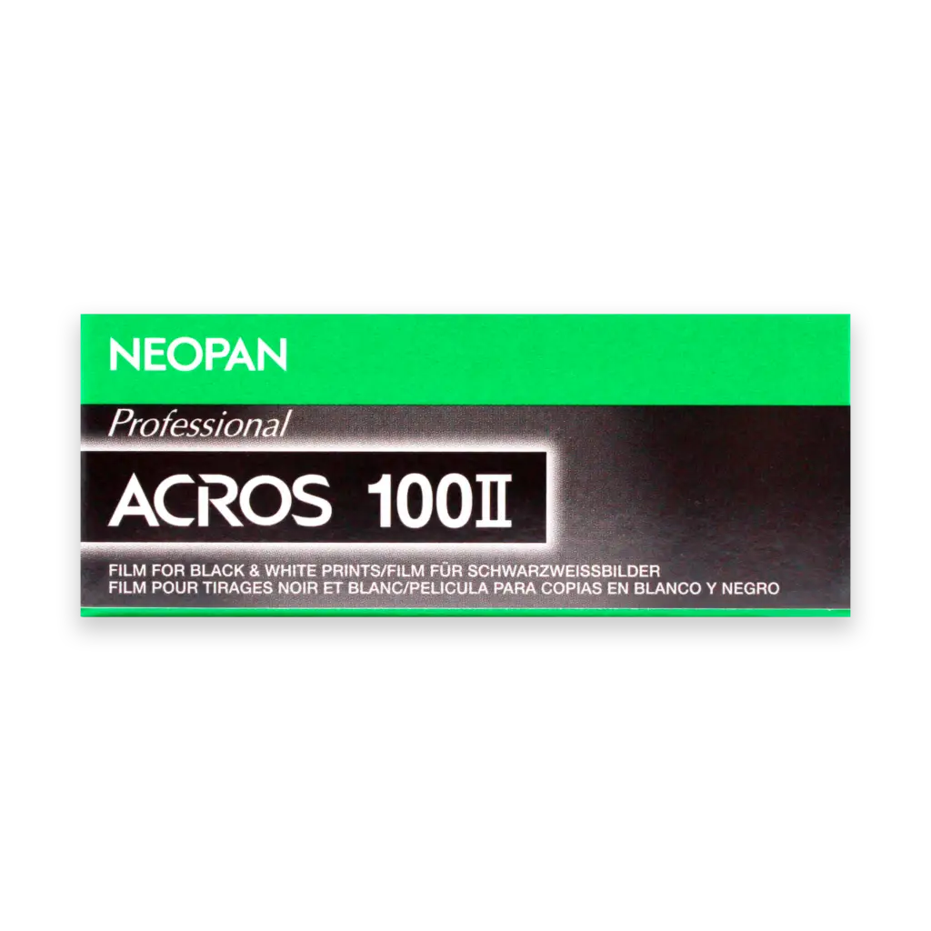 FUJIFILM Neopan 100 Acros II Black and White Negative Film (120 Roll Film)