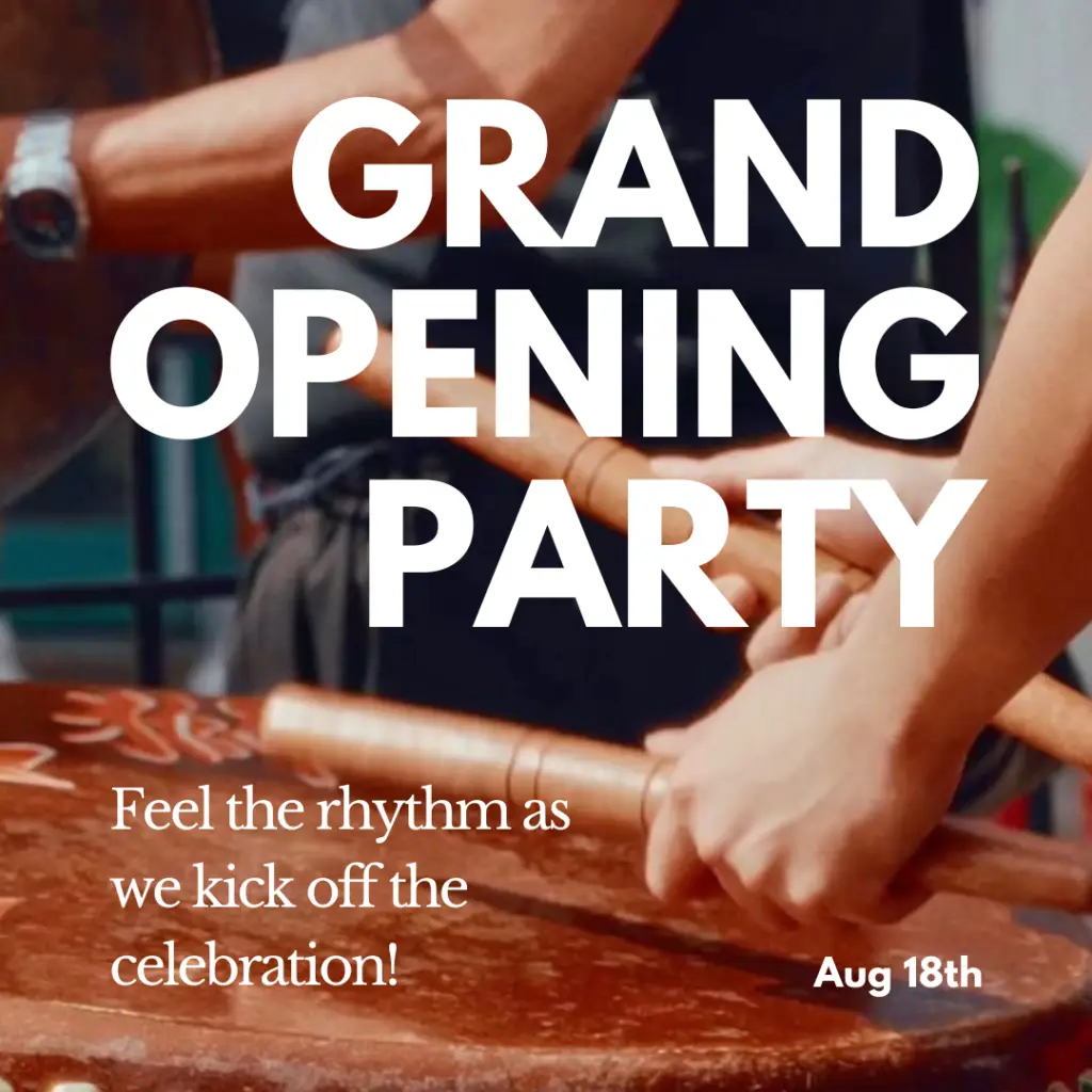 Graination Grand Opening at 204 Spadina Ave., Toronto – Live Drumming Performance