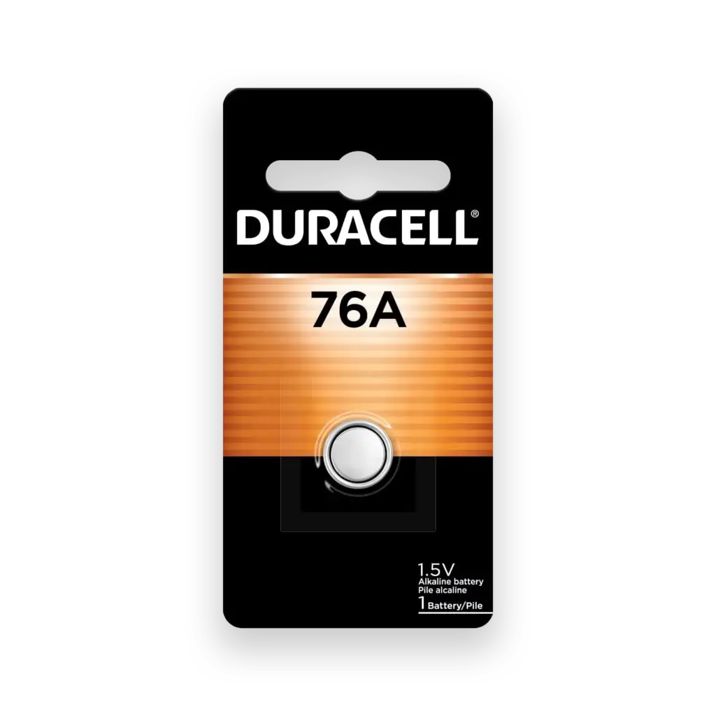Duracell 76A LR44 1.5V Alkaline Battery - 1 pack