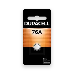 Duracell 76A LR44 1.5V Alkaline Battery - 1 pack