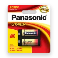 Panasonic 2CR5 Lithium Battery in Single Pack – High-Performance Camera Battery