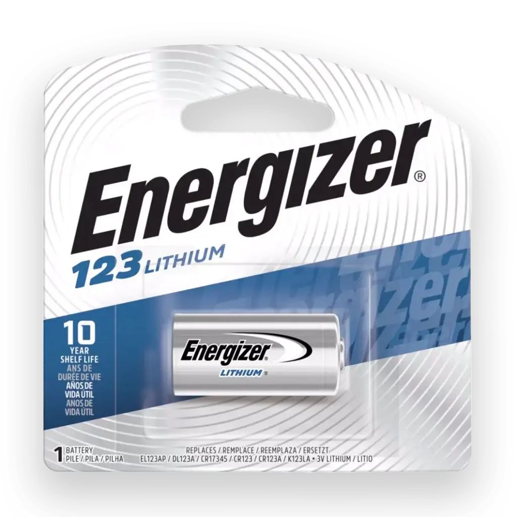 Energizer 123 Lithium Battery - 1 Pack