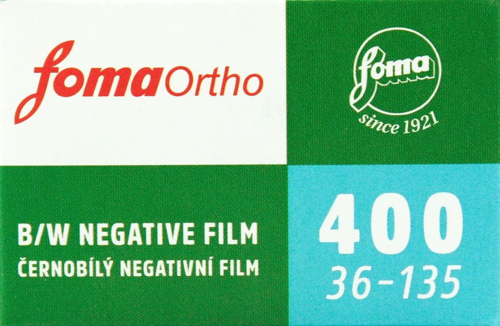 Foma Ortho 400 Black and White Film (35mm, 36exp)