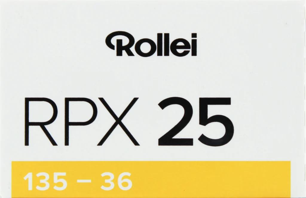 Rollei RPX 25 Black and White Negative Film (35mm Roll Film, 36 Exposures)