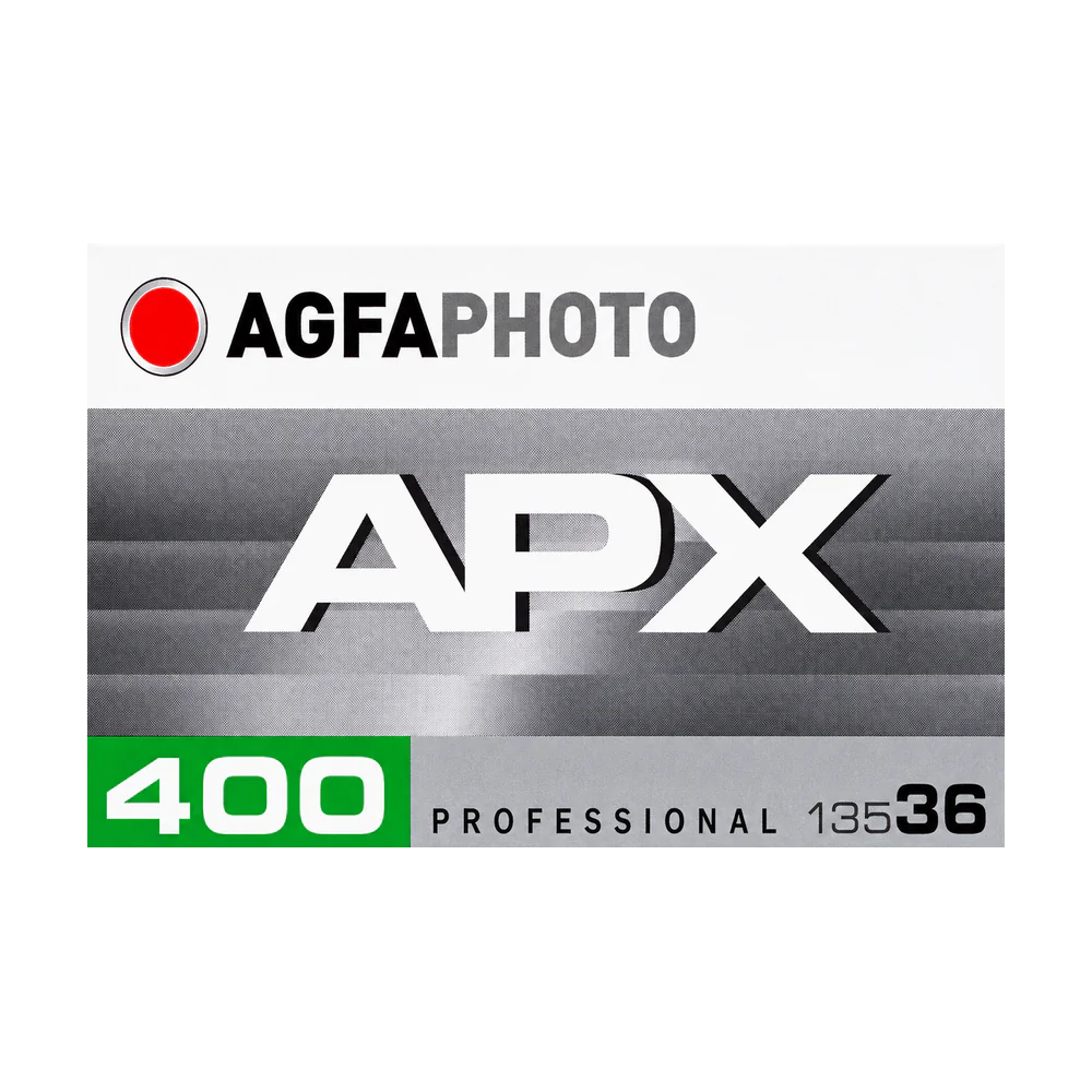 AgfaPhoto APX 400 Professional 35mm Black & White Film — 36 Exposures