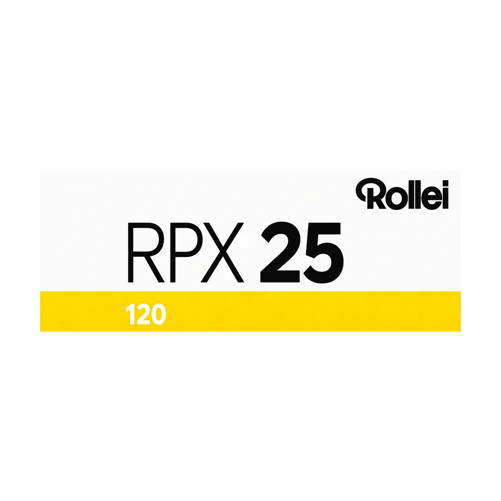 Rollei RPX 25 120 Black & White Film