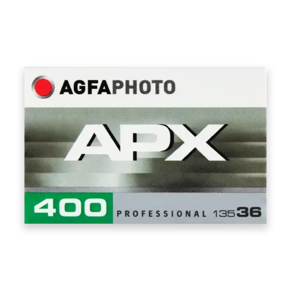 AgfaPhoto Agfapan APX 400 Black and White Negative Film (35mm Roll Film, 36 Exposures)