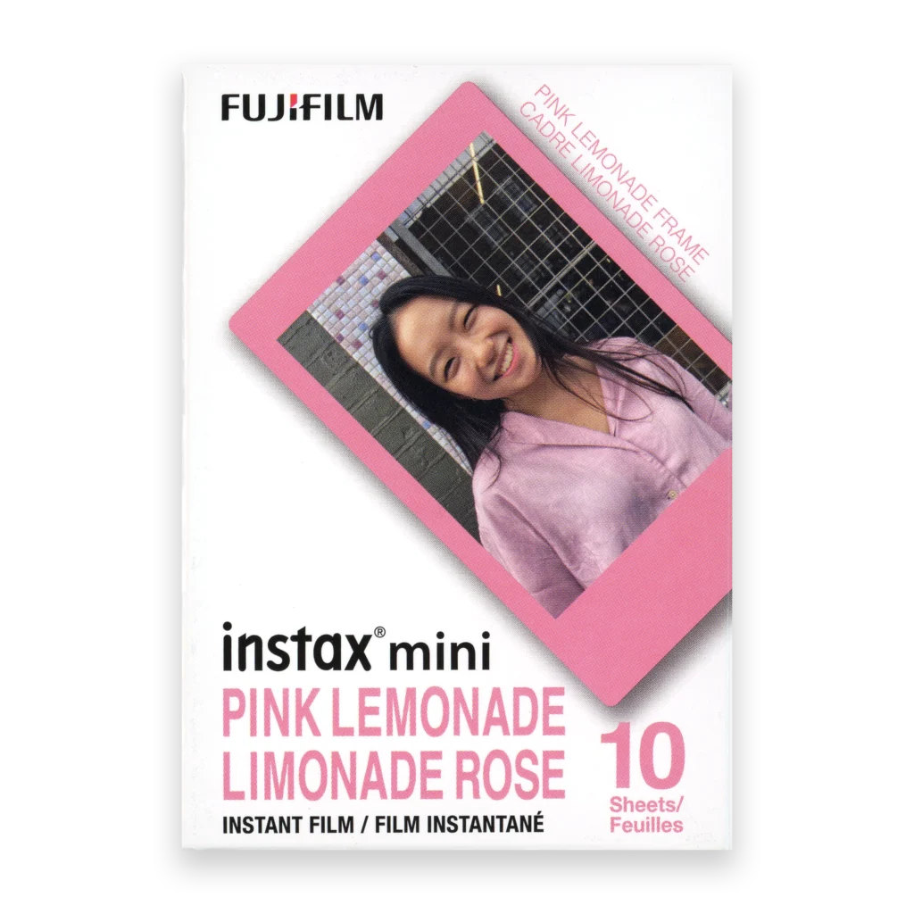 Fujifilm Instax Mini Film Pink Lemonade 10 Exposures