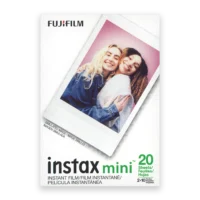 Fujifilm Instax Mini Film, White Twin Pack (20 Exposures)