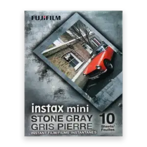 FUJIFILM instax mini Stone Gray frame — 10 Exposures