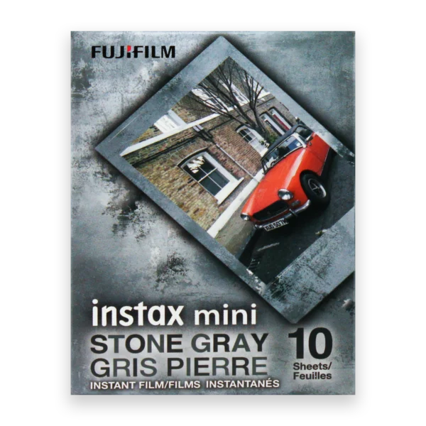 Fujifilm Instax Mini Stone Gray Film - 10 Exposures