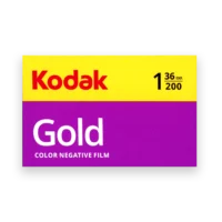 Kodak GOLD 200 Color Negative Film (35mm Roll Film, 36 Exposures)