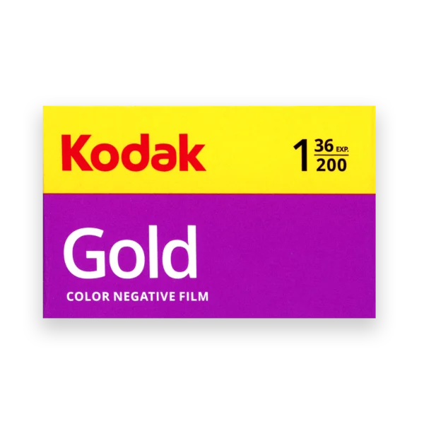 Kodak GOLD 200 Color Negative Film (35mm Roll Film, 36 Exposures)