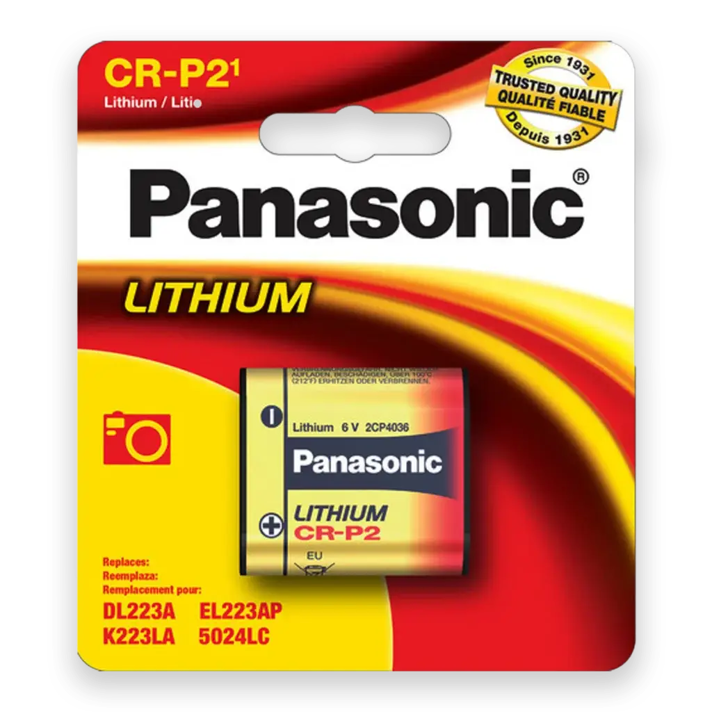 Panasonic CR-P2 Battery - Single Pack