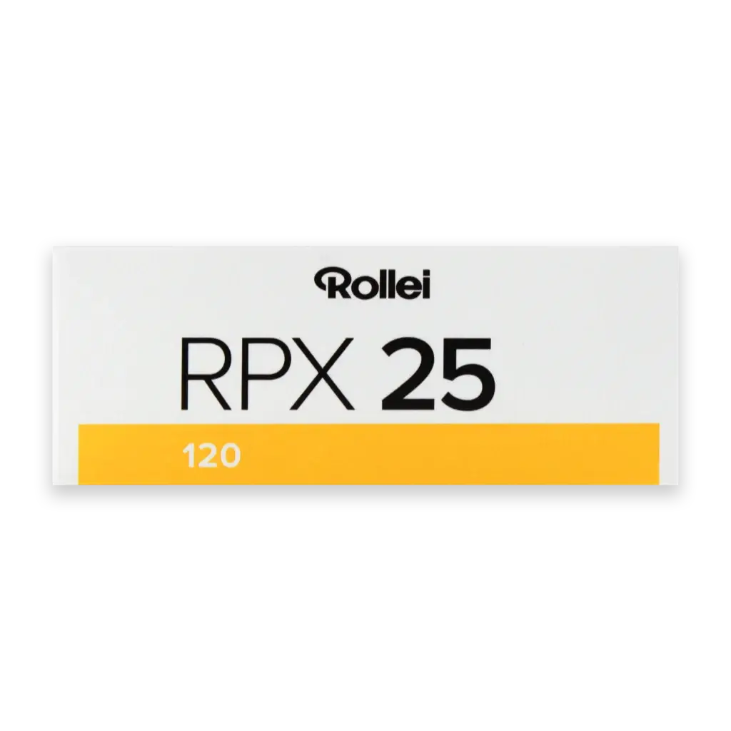 Rollei RPX 25 Black and White Negative Film (120 Roll Film)