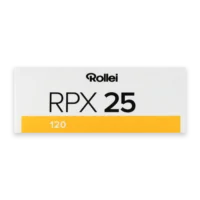 Rollei RPX 25 Black and White Negative Film (120 Roll Film)