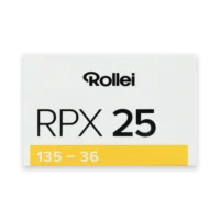 Rollei RPX 25 Black and White Negative Film (35mm Roll Film, 36 Exposures)