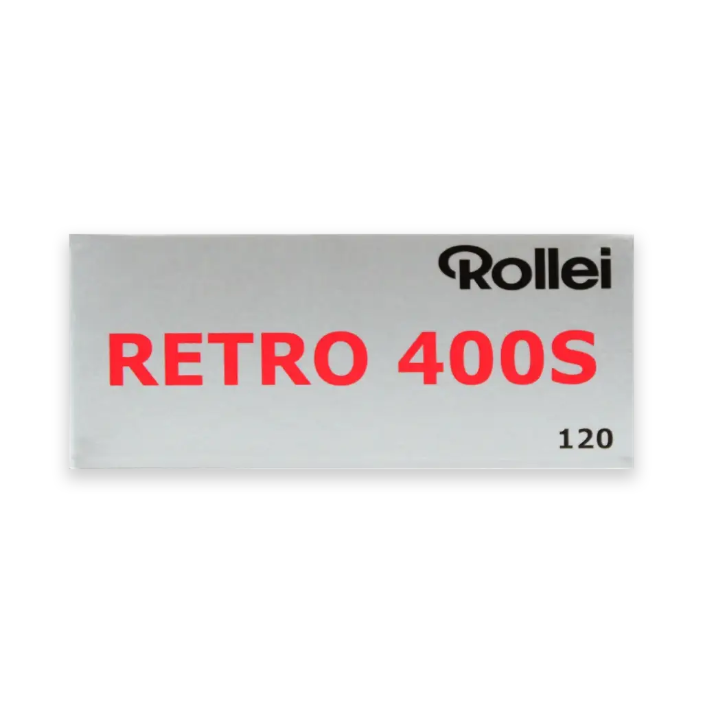 Rollei Retro 400S Black and White Negative Film (120 Roll Film)