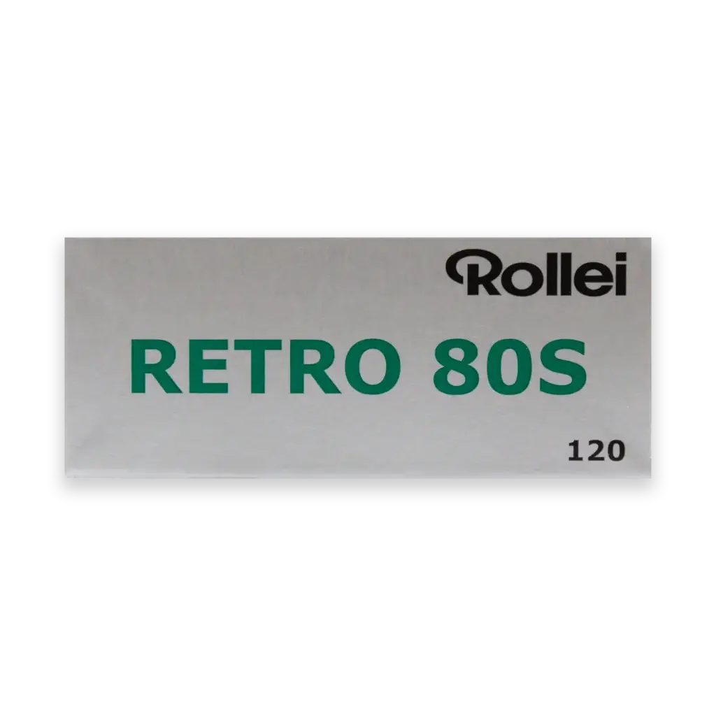 Rollei Retro 80S Black and White Negative Film (120 Roll Film)