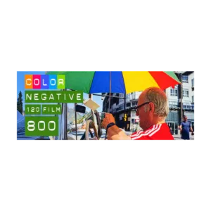 Lomography Color Negative 800 120 Color Negative Film — Single Roll