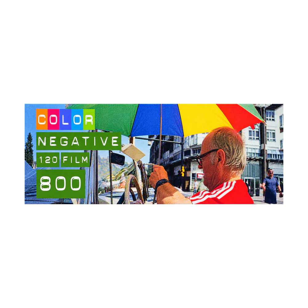 Lomography Color Negative 800 120 Color Negative Film — Single Roll